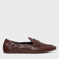 Loafer Ripple Icon Couro Marrom Brunette