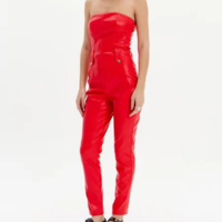 Macacão longo Skinny Sem Alças