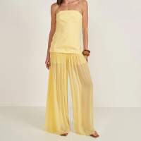 Macacão Wide Tomara Que Caia