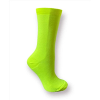 Meia Verde Neon  Limão (Poliamida) - Cano Longo  Esportiva