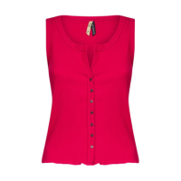 REGATA FEMININA VISTA COM BOTÕES CANELADO