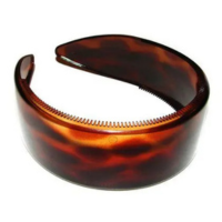 Tiara Lisa 4,0cm Lg Tartaruga De Acetato REF. 2403140001 Musa Kalliopi