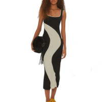 Vestido Farm Rio Recortes Pb Crepe Feminino - Preto