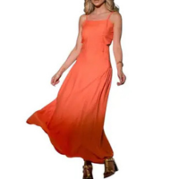 Vestido Longo Feminino Liso Alcinha Crepe Festa Casamento Madrinha 406 - NV