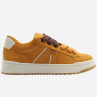 Tênis A\'26 Robusto com Cadarço Duplo Amarelo