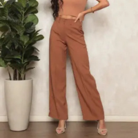 A-Lows O&L calca Social pantalona de linho - MUNDO DAS CAMISAS