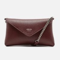 Bolsa Tiracolo Bordô Giorno Pequena Envelope