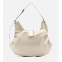 Bolsa Hobo Off White Grande Lapela Metal