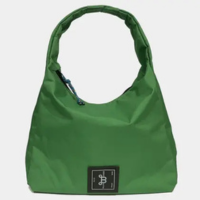 Bolsa Hobo de Nylon Verde - felipe borges acessórios