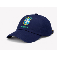 Boné Brasil Copa Do Mundo Selecao Brasileira Aba Curva Ajustavel Dad Had