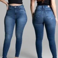 Calça Jeans Sawary Skinny Levanta Bumbum