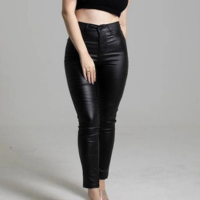 Calça Bengaline Sawary Cigarrete - 273454 - BLACK 44 - Preto