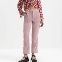 Calça feminina de veludo essendi - 34