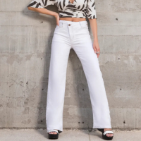 CALÇA FEMININA MOLETOM COLOR WIDE