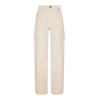 Calça John John Relaxed Fit Cargo Ivory - Off White