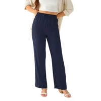 Calça Pantalona De Linho - Expresso