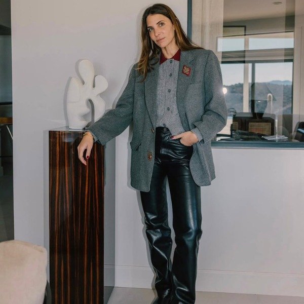 8 inspirações de look com calça de couro para roubar já