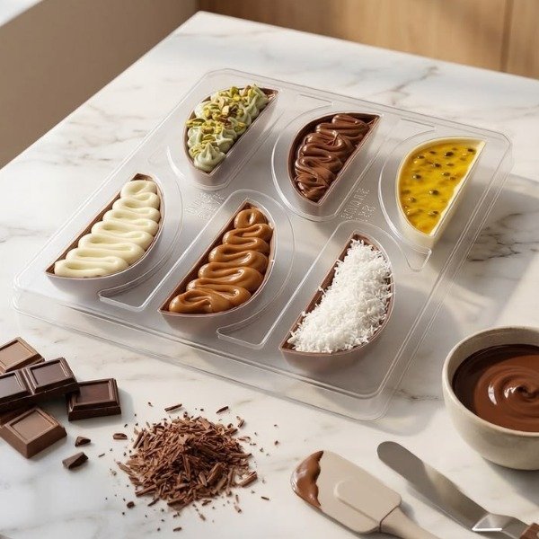 O ovo de páscoa em fatia é a tendência mais gostosa do momento