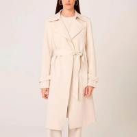 Casaco Dudalina Trench Aurora Feminino - Off White