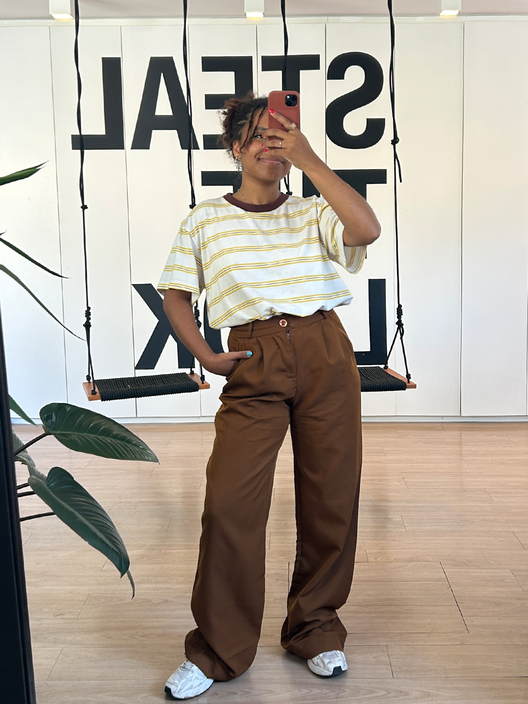 Claudiana Ribeiro com ideias de looks para copiar.