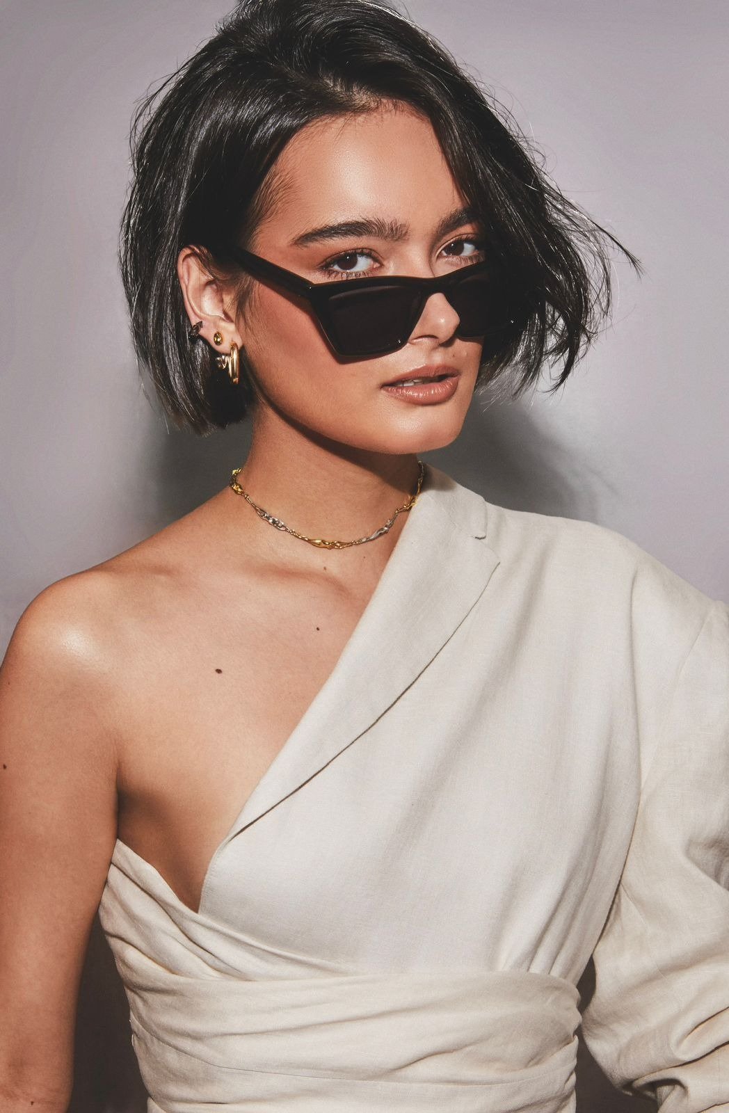 Corte de cabelo blunt bob