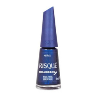 Esmalte Azul Risqué & Chilli Beans Asas para Liberdade 8ml