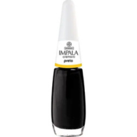Impala - Esmalte Cremoso Preto - 7,5ml