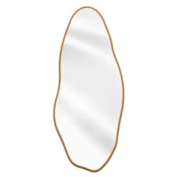 Espelho Decorativo Orgânico Pedra 70x160 Grande de Parede para Cozinha Banh