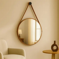 Espelho Redondo com Alça Adnet 30cm, 40cm, 50cm ou 60cm Diversos Tamanhos c