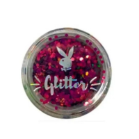 Glitter Torre Camaleão Rosa E Roxo Flocado Playboy 2G