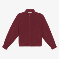 Jaqueta Feminina Tricot Gola Alta Endless Vermelho