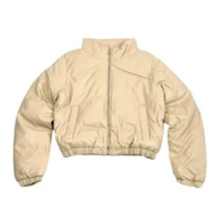 Jaqueta Puffer Feminina Bomber material sintético Gola Alta ED-04 - Genéric