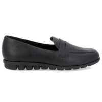 Mocassim Feminino Couro Preto Usaflex AL3401