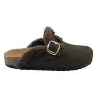 Mule Clog Confortavel Feminino Beira Rio Em Camurça Original Lançamento