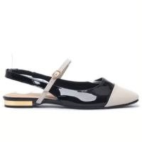 Sapatilha Bebecê Slingback Bico Quadrado T1128-301