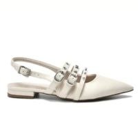 Sapatilha Feminina Slingback Bico Fino Via Marte 144-007-01