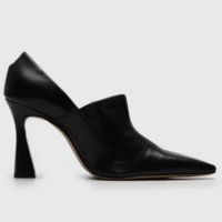 Scarpin Luiza Barcelos Decote Alto Preto