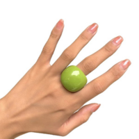 SOMEDAYZL0M Anel Acrílico , Geométrico De Moda Exagerada Liso Clássico De C