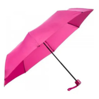 Guarda Chuva Sombrinha Metal Colori Fibra Vidro Resistente Cor Rosa 2 - Faz