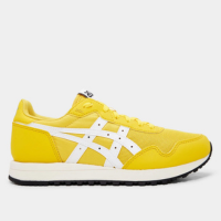Tênis Asics Tiger Runner II Feminino - Amarelo+Branco