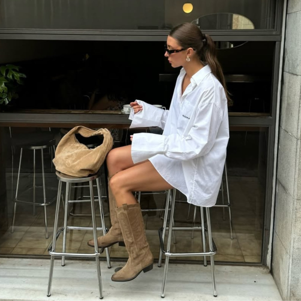 8 maneiras realmente estilosas de usar bota longa durante o ano todo