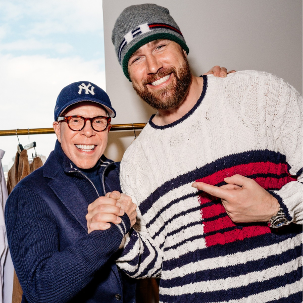 Do esporte à moda: Travis Kelce se une à Tommy Hilfiger