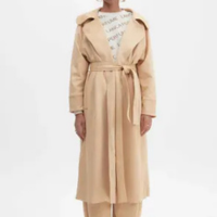 Trench Coat Super Midi Bege ( 502TC000095)- M - LANÇA PERFUME