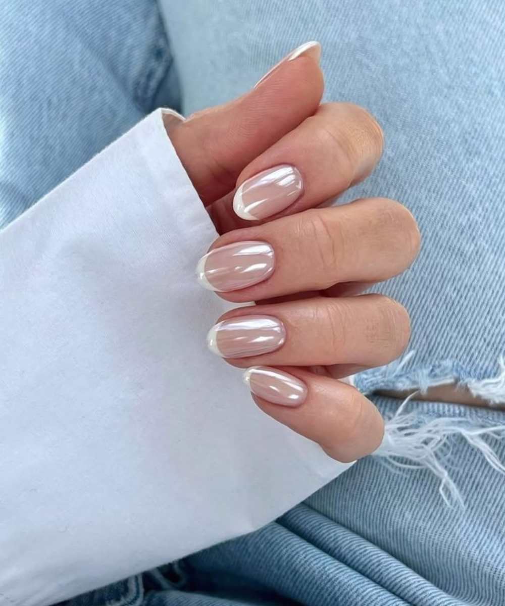 Unhas com efeito gel