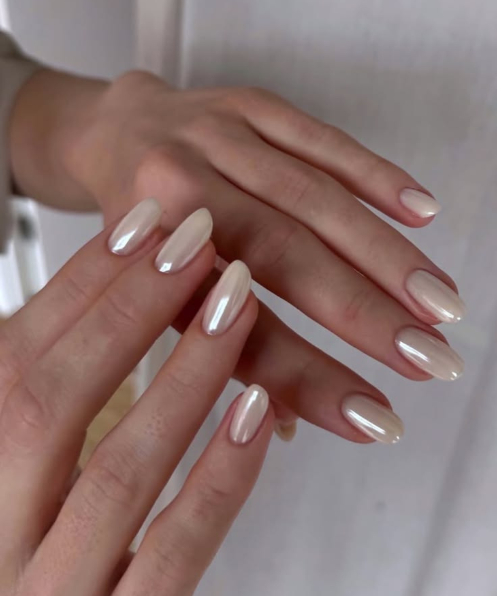 Unhas com efeito gel