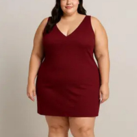 Vestido plus size com frente única - Liberie Se