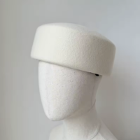 Boina de lã francesa chapéu para mulheres chapéus de inverno clássico quent