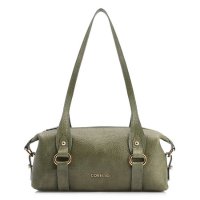 Bolsa De Ombro Couro Antique Verde