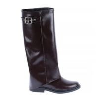 Any - Bota Chelsea Marrom 2 em 1 Capa Removível Marrom