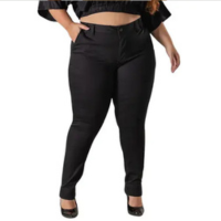 Calça Alfaiataria Premium Plus Size Social Cintura Alta com Elastano - Bivi